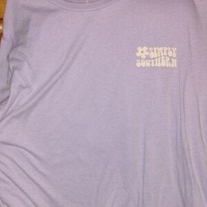 Simply Southern Light Purple Tee